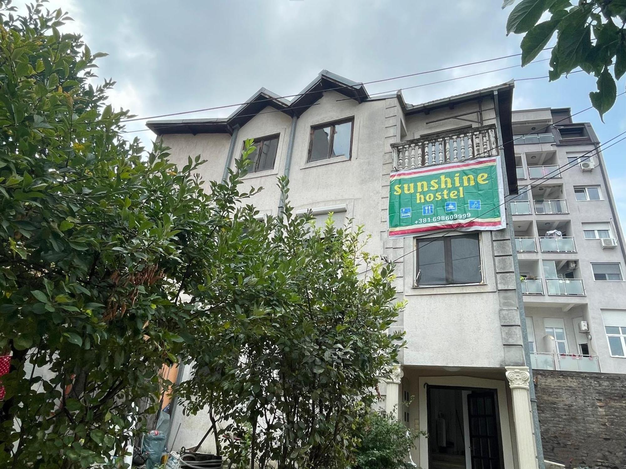 Sunshine Hostel 免费洗衣机 高速上网 Belgrado Exterior foto