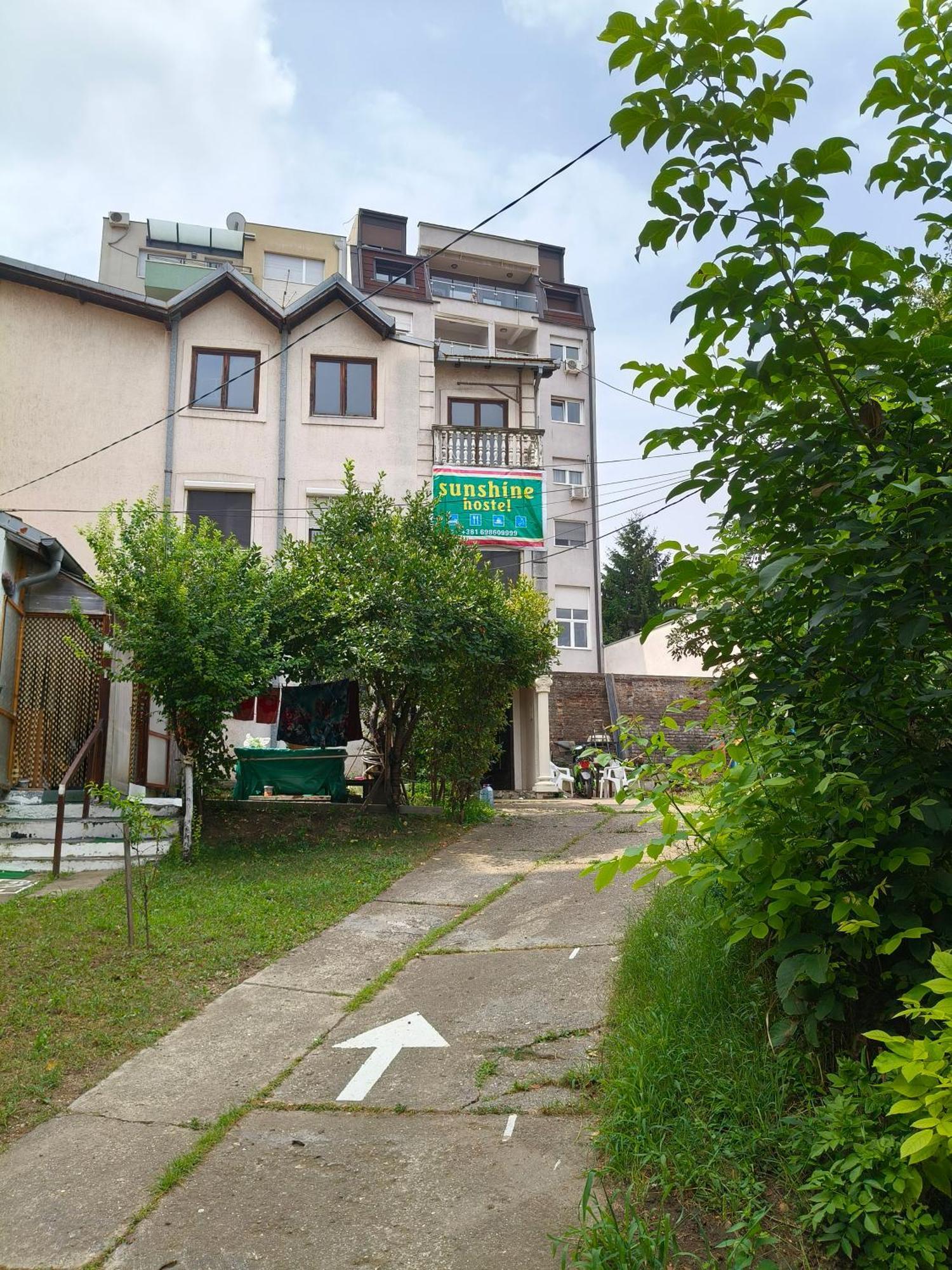Sunshine Hostel 免费洗衣机 高速上网 Belgrado Exterior foto